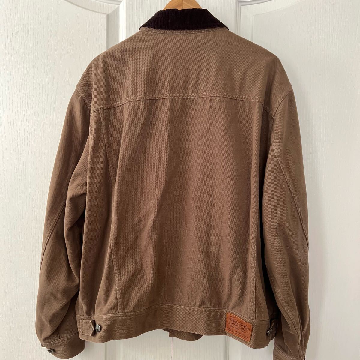 Brooks Brothers ブルックスブラザーズ ブルゾン ハンティング ワーク ジャケット XL ブラウン コーデュロイ　短丈 厚手_画像10