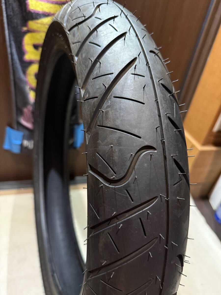 中古MCタイヤ バリ山 2023年製造 IRC ROADWINNER RX-01 110/70-17 ロードウィナー 110 70 17 1323 A3955_画像6