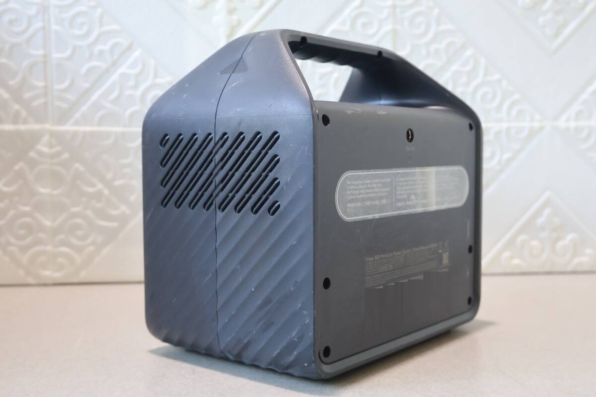 G9512 L [中古] Anker 521 ポータブル電源 A1720(PowerHouse 256Wh) 12.8V/20000mAh 256Wh USBポート1つ不良_画像3