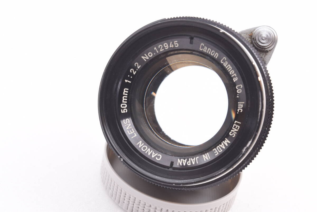 Canon 50mm f2.2 ライカ Leica Lマウント レンズ キヤノン#12945 kjm 114-9-5 240309_画像1