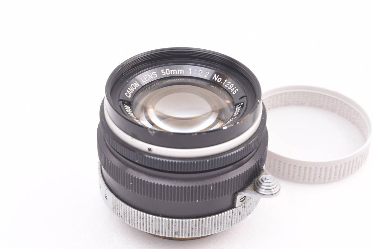 Canon 50mm f2.2 ライカ Leica Lマウント レンズ キヤノン#12945 kjm 114-9-5 240309_画像5