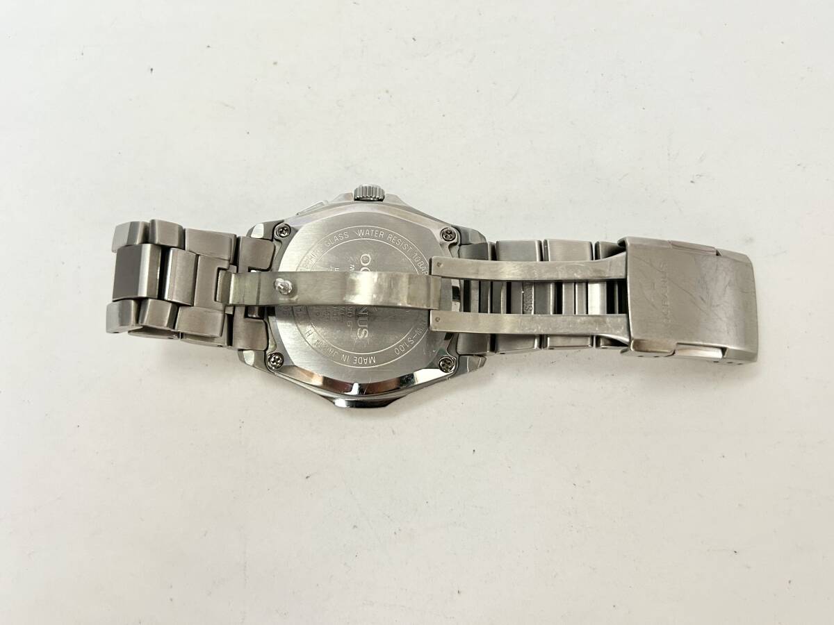ML705【RUP】★1円～★ 稼働品 CASIO カシオ OCEANUS オシアナス OCW-S100 ウェーブセプター デイト ラウンド タフソーラー メンズ腕時計_画像8