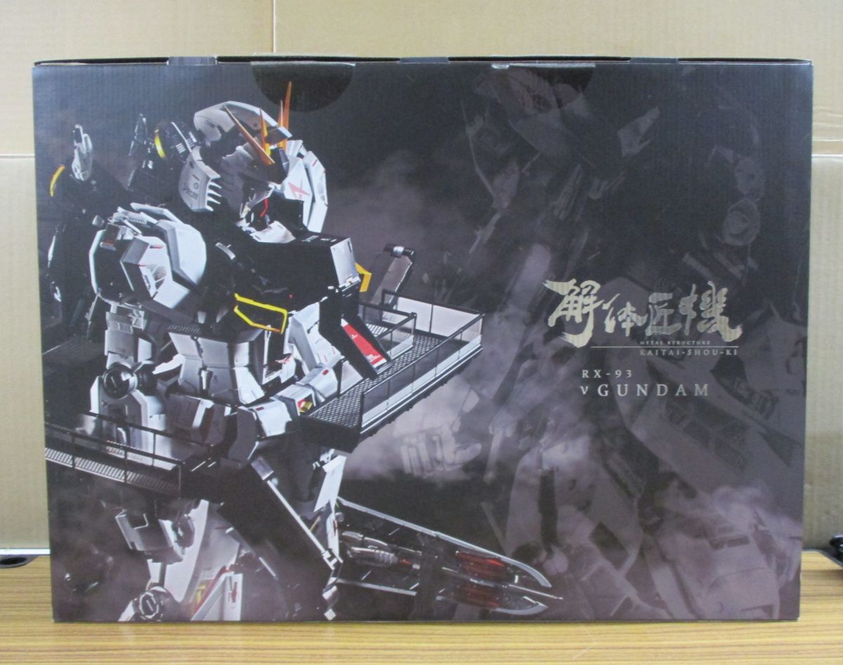 #w31[.140] Bandai METAL STRUCTURE разборка Takumi машина RX-93 ν Gundam фигурка 