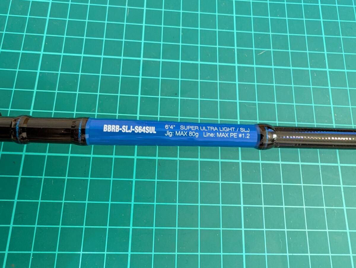 中古美品　ジャッカル　バンブルズ　BBRB-SLJ-64SUL　送料無料　ビンビンメタル　アンチョビメタル　鯛ジギング_画像2