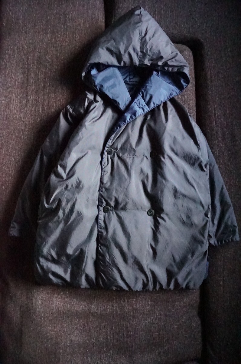★ゆったりルーズな大き目シルエット◎リバーシブル2wayも嬉しいナイロン ダウン ジャケット★ 45rpm 45R 即決 ブルゾン コート メンズも_画像7