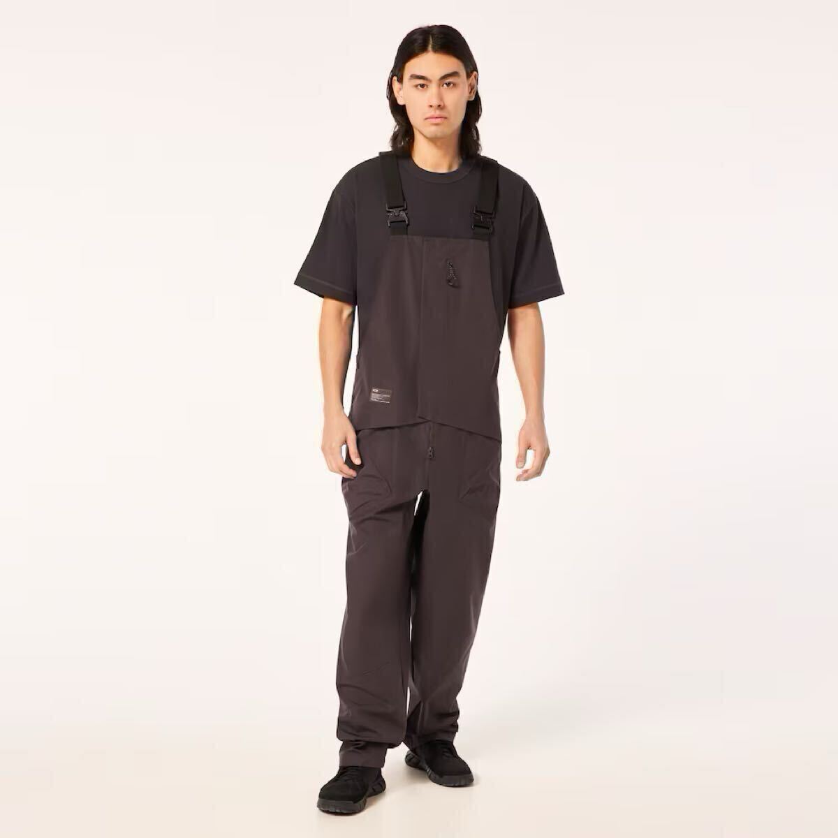 新品 定価25300円 Lサイズ オークリー OAKLEY メンズ オーバーオール オールインワン Fgl Class C All In One 1.0 FOA406351 黒_画像2