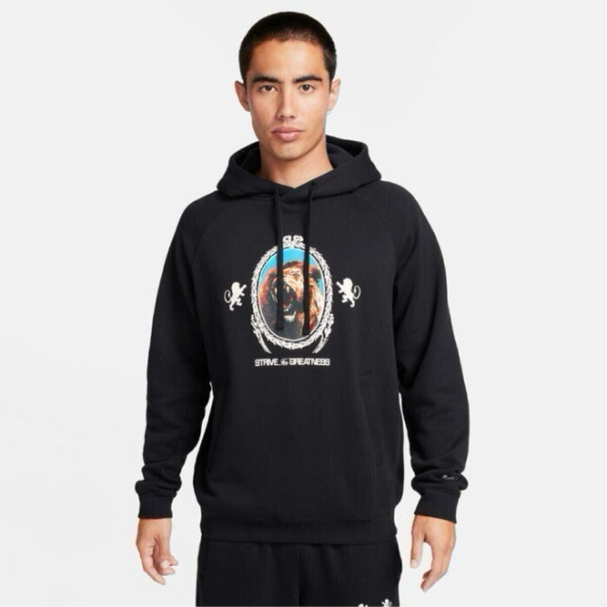 新品 定価14410円 2XLサイズ　NIKE ナイキ　レブロン　プルオーバー　フリースパーカー　_画像2