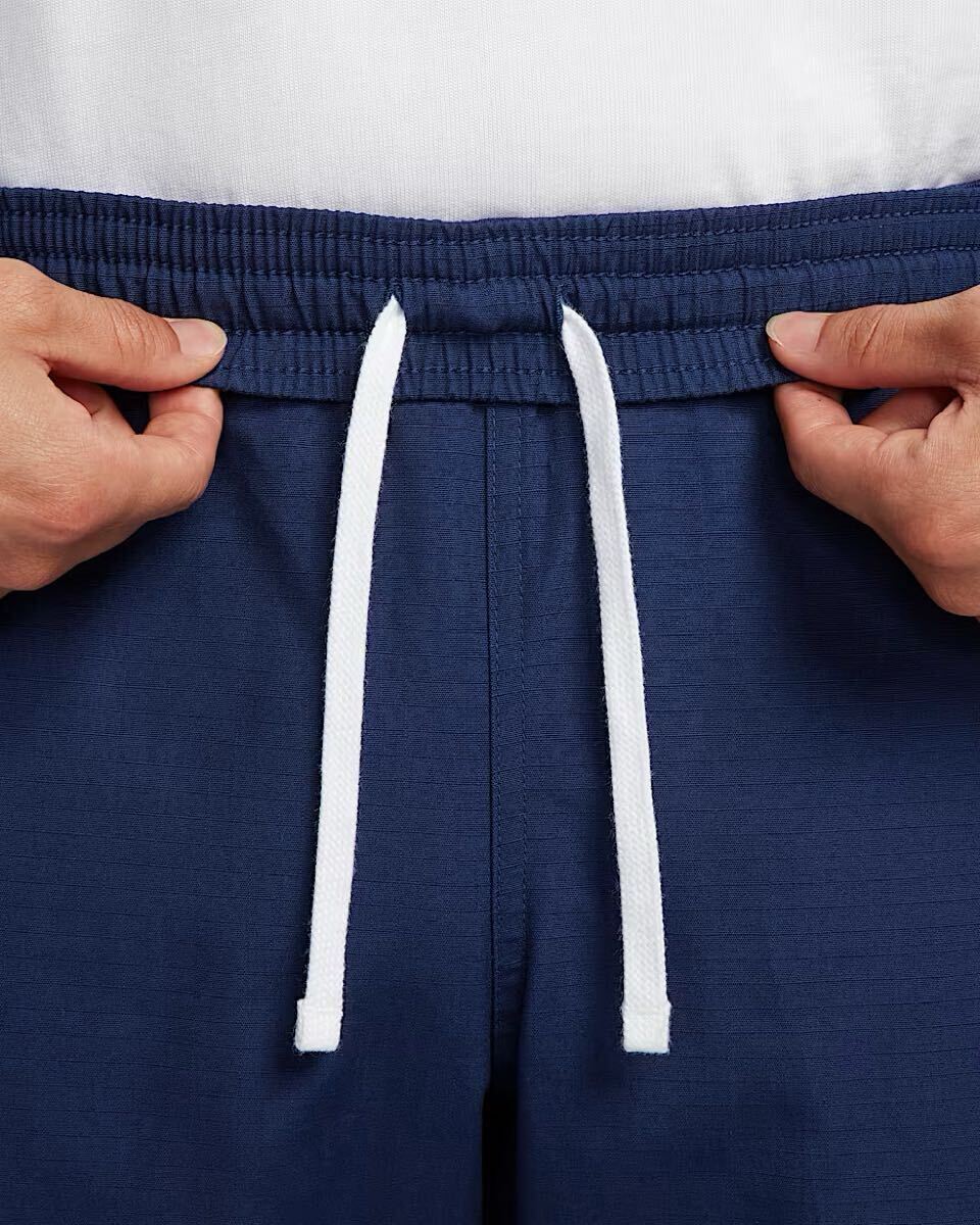 新品 Lサイズ NIKE ナイキ　メンズ　ウーブン　カーゴパンツ　ネイビー_画像4