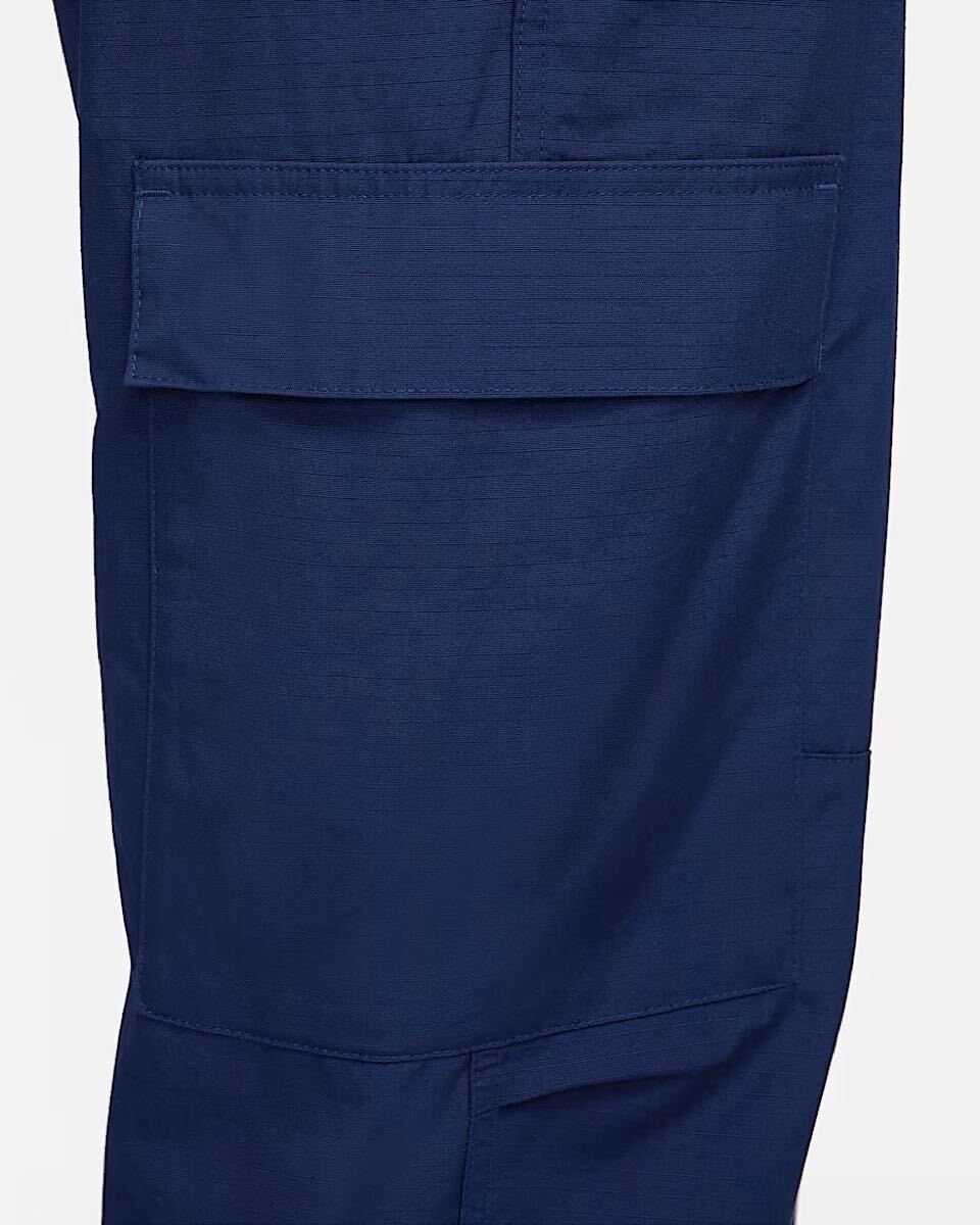 新品 Lサイズ NIKE ナイキ　メンズ　ウーブン　カーゴパンツ　ネイビー_画像6