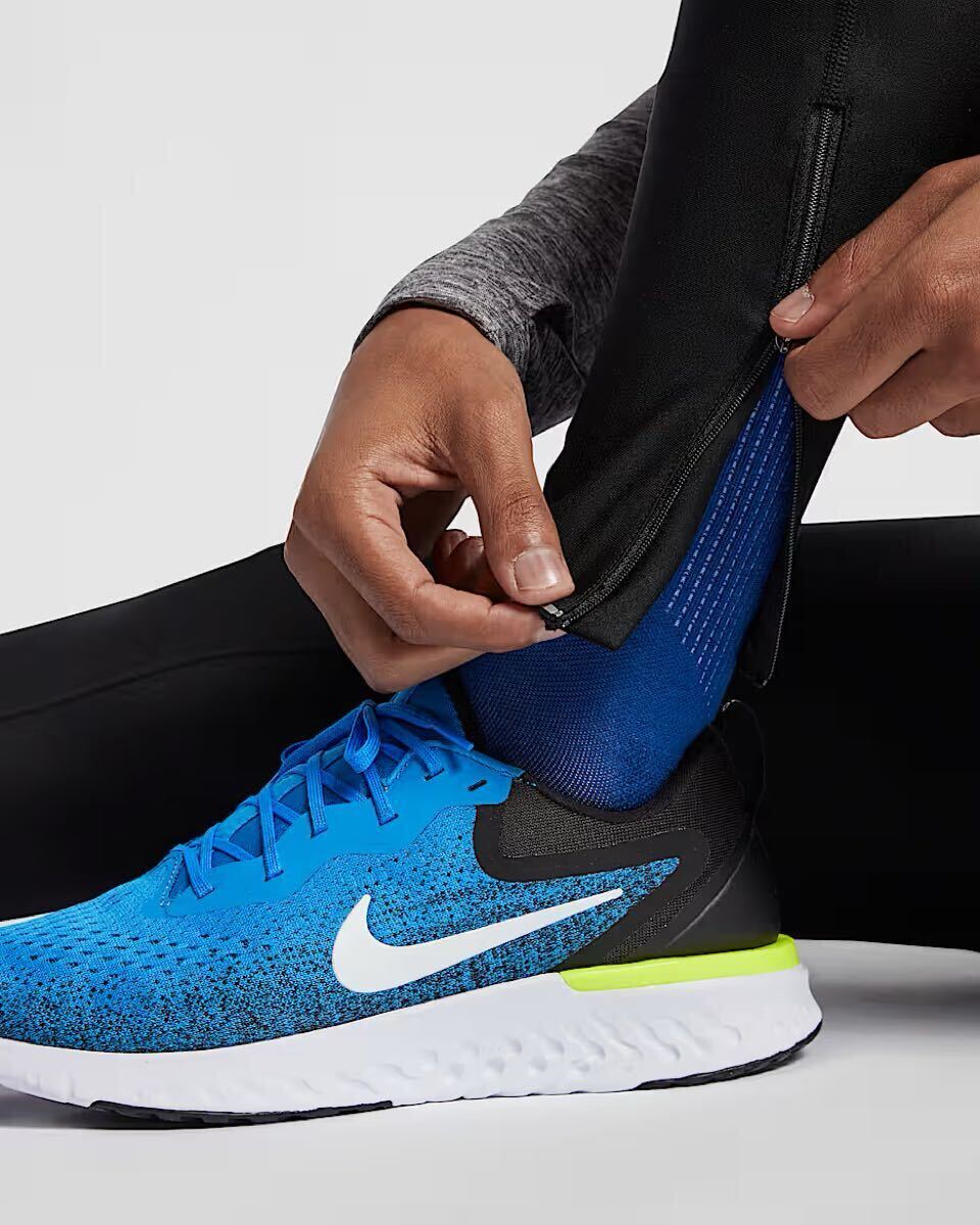 新品 Lサイズ NIKE ナイキ メンズ　ランニング　ロングタイツ　黒　ブラック　AT4242-010_画像7