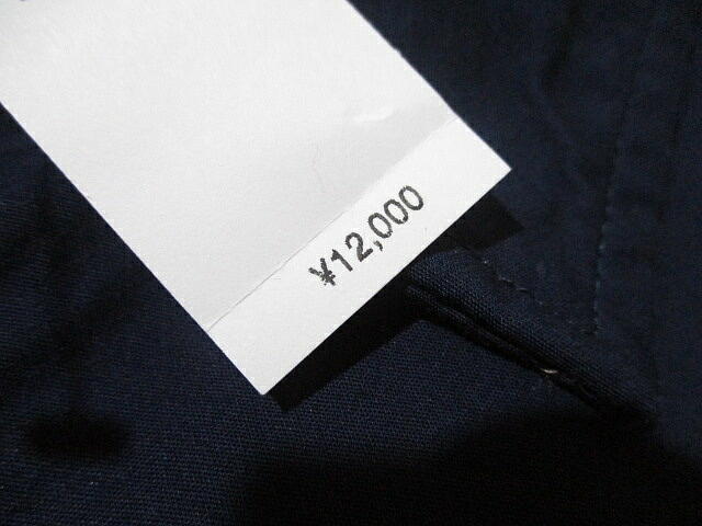 定価12000円▼ 新品 未使用 バナナリパブリック シャツジャケット 紺 ネイビー 長袖 Mサイズ バナリパ BANANA REPUBLIC Wポケット_画像8
