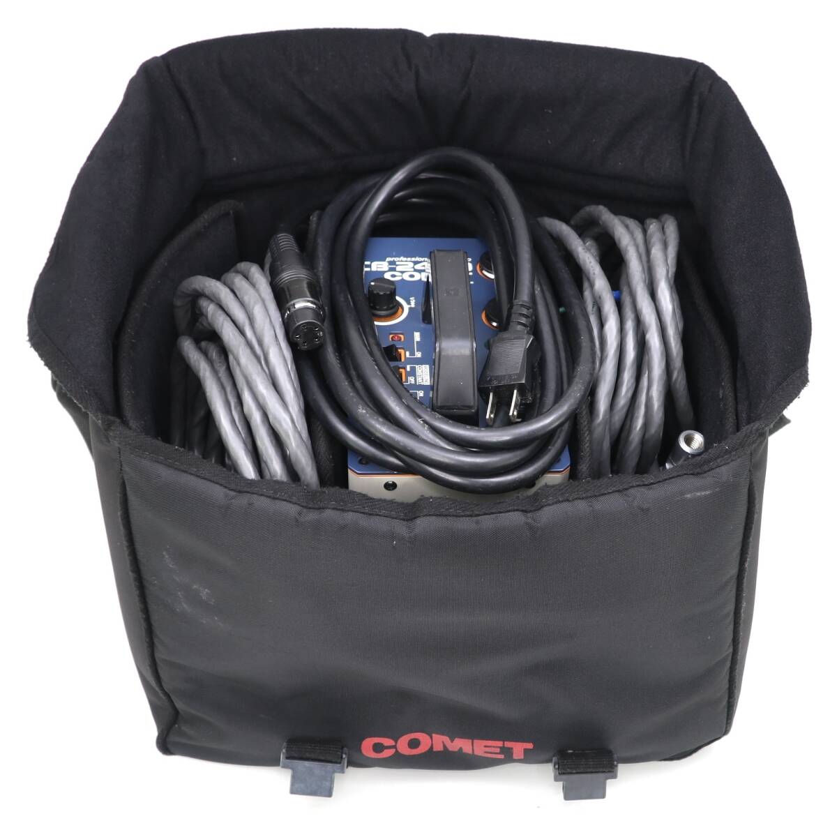 コメットCOMET プロ用ストロボ CB-2400 CL-25H 2個付　キャリングケース付　取扱説明書、カタログ付_画像10