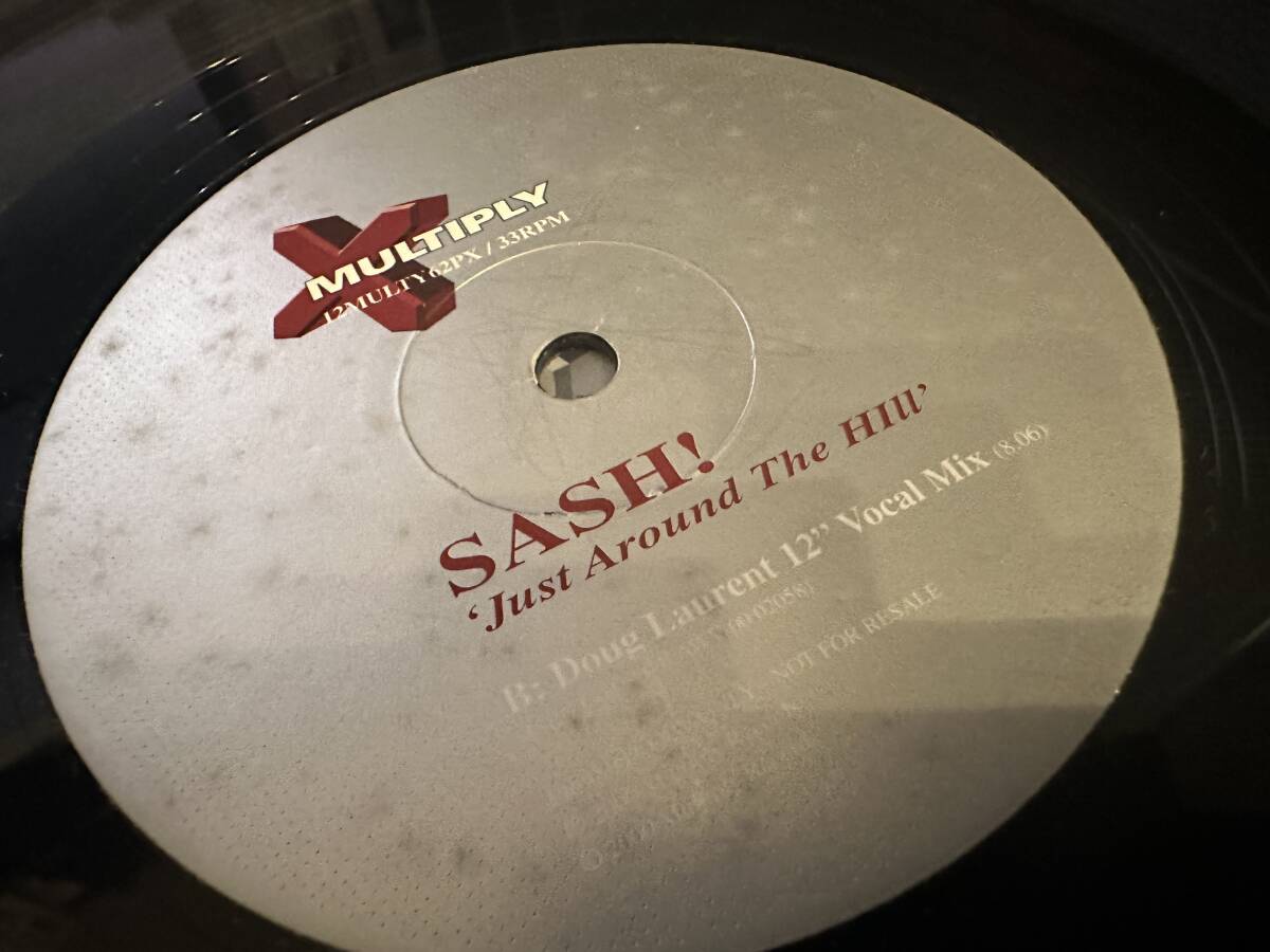 12”★Sash! / Just Around The Hill / ヴォーカル・トランス!!_画像1