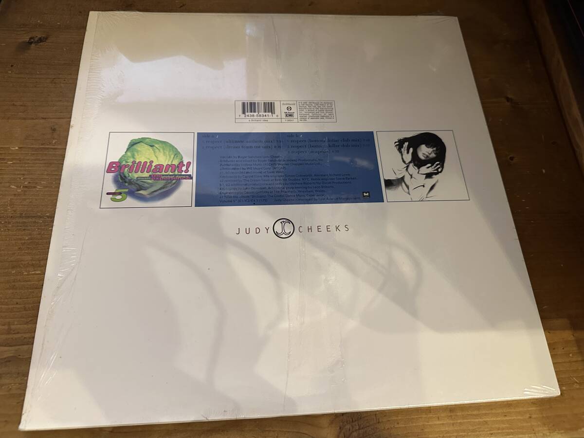 12”★Judy Cheeks / Respect / ヴォーカル・ハウス!_画像2