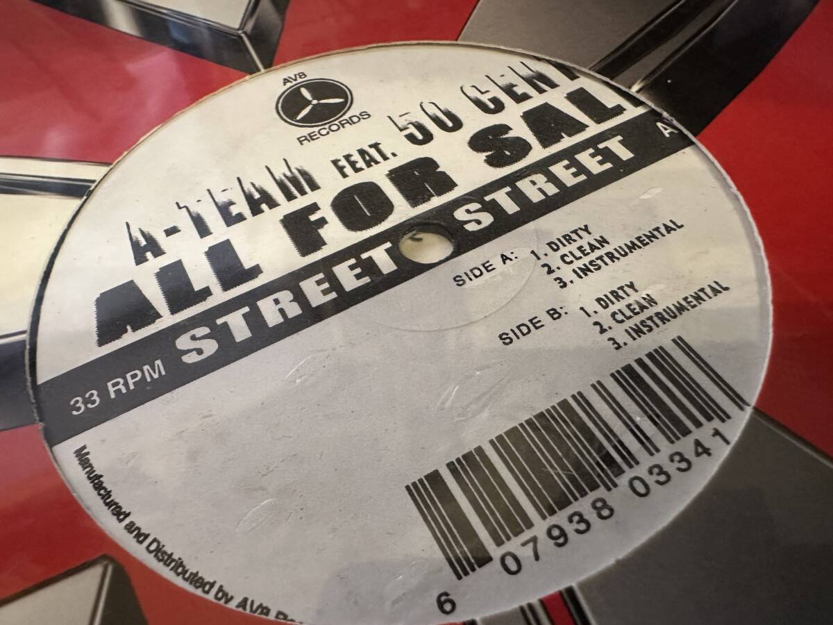 12”★A-Team Feat. 50 Cent / All For Sale / ヒップホップ / 未開封_画像3