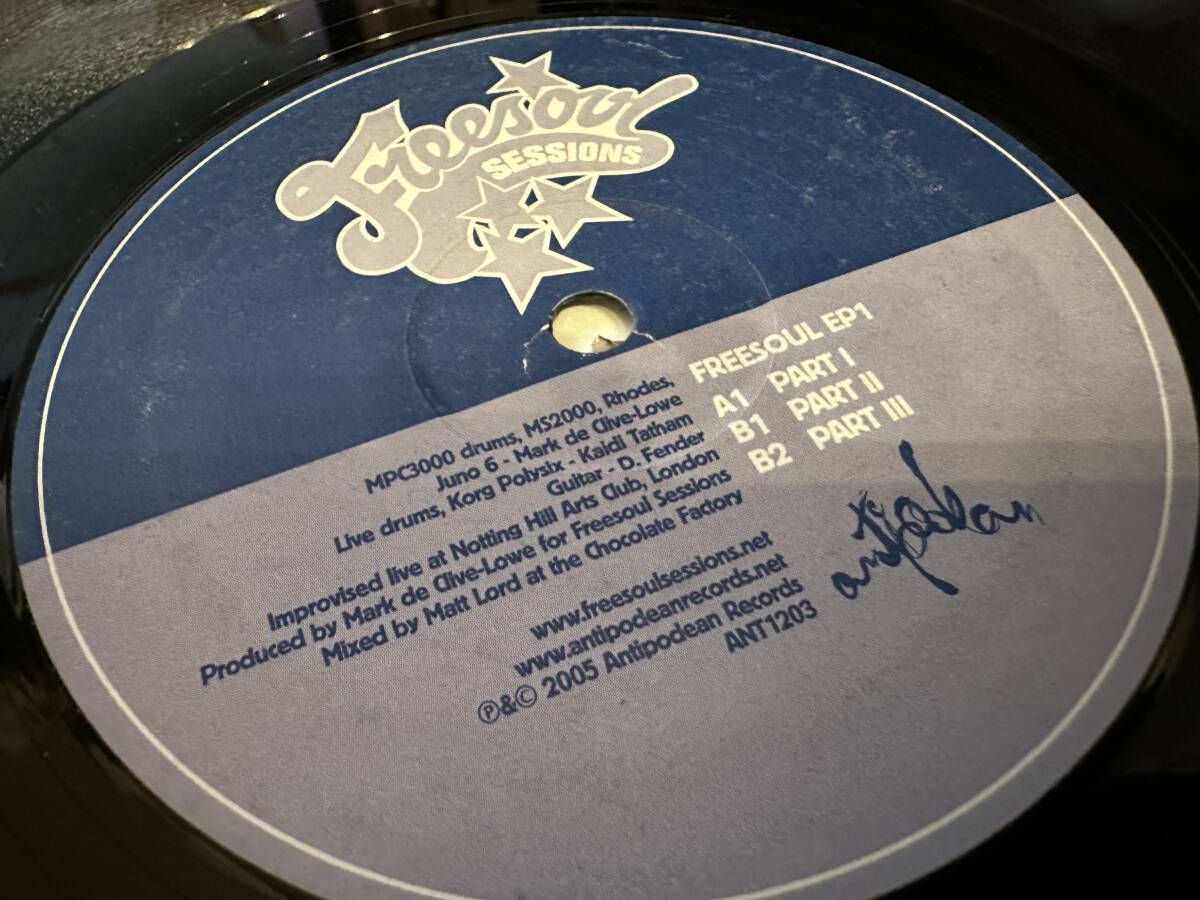 12”★Freesoul Sessions / Freesoul EP1 / Future Jazz!_画像1
