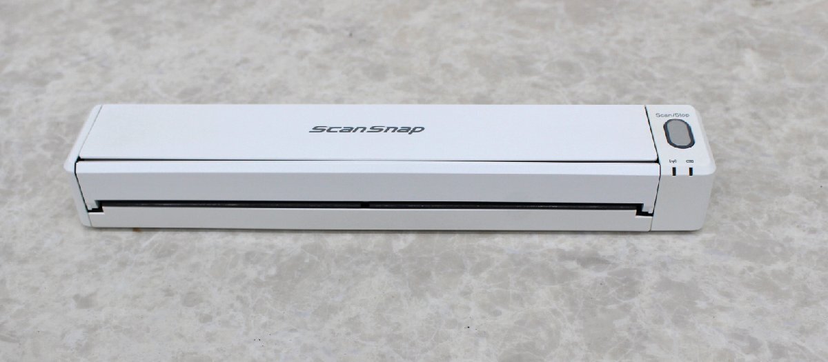 ◇現状品◇ FUJITSU 富士通 スキャナー ScanSnap FI-IX100W ホワイト 2017年製 ※簡易動作チェック〇（2755705）_画像2