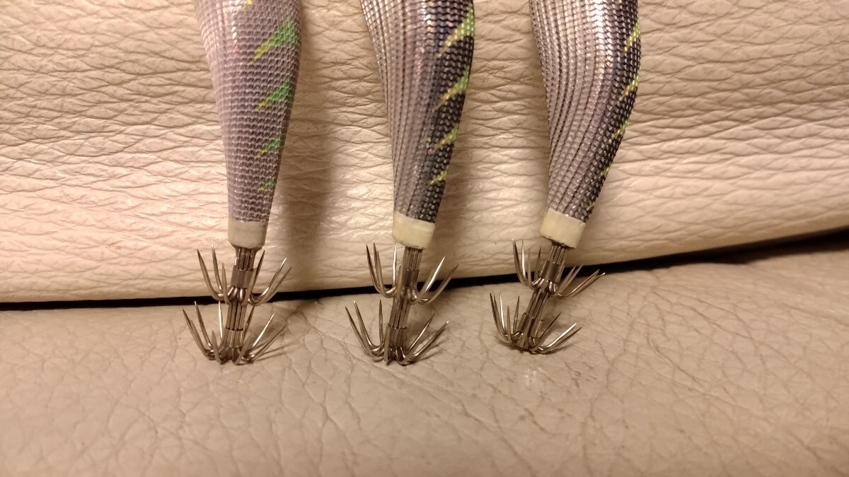 希少★廃盤★中古美品★送料無料★ダイワ★エメラルダスラトル タイプS★2.5号、3.0号（ネイチャーブーメラン）★秋アオリ_画像3