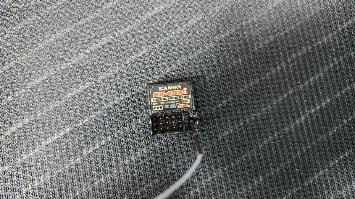 SANWA 受信機 RX-493i レシーバー 中古_画像1