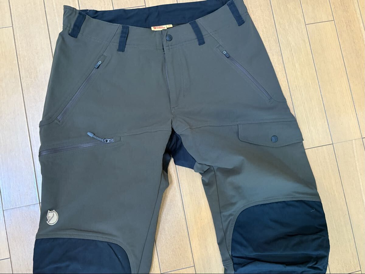 フェールラーベン FJALLRAVEN トレッキングパンツ アウトドア キャンプ 登山 ハイキング モンベル パンツ クライミングパンツ_画像3