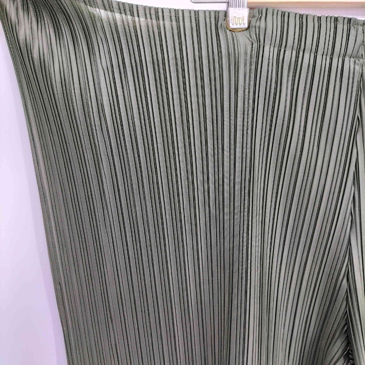 EBONY(エボニー) 立体 プリーツ ワイド パンツ レディース 表記無 中古 古着 0224_画像3