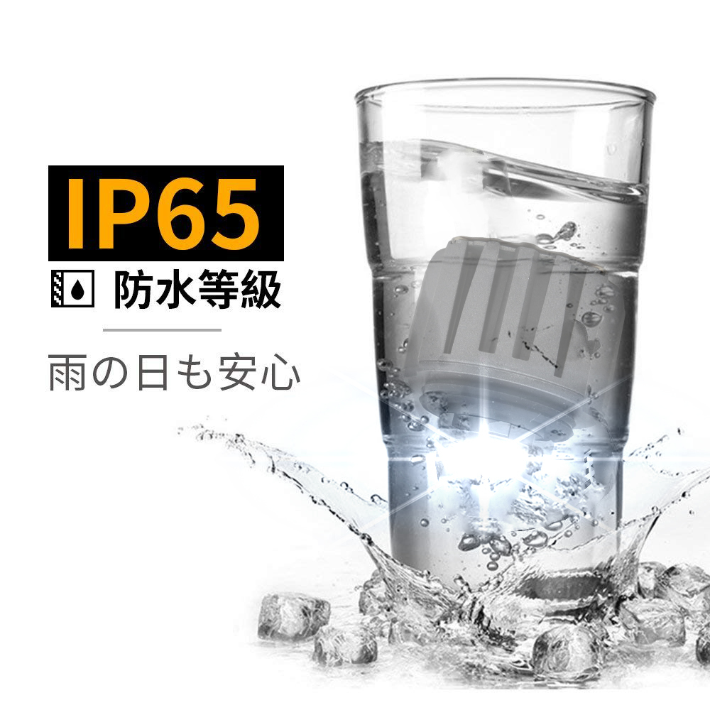 LEDフォグランプ L1B専用 イエロー発光 DC12V 3000ルーメン 3000K 交換用 2個セット 1年保証_画像6