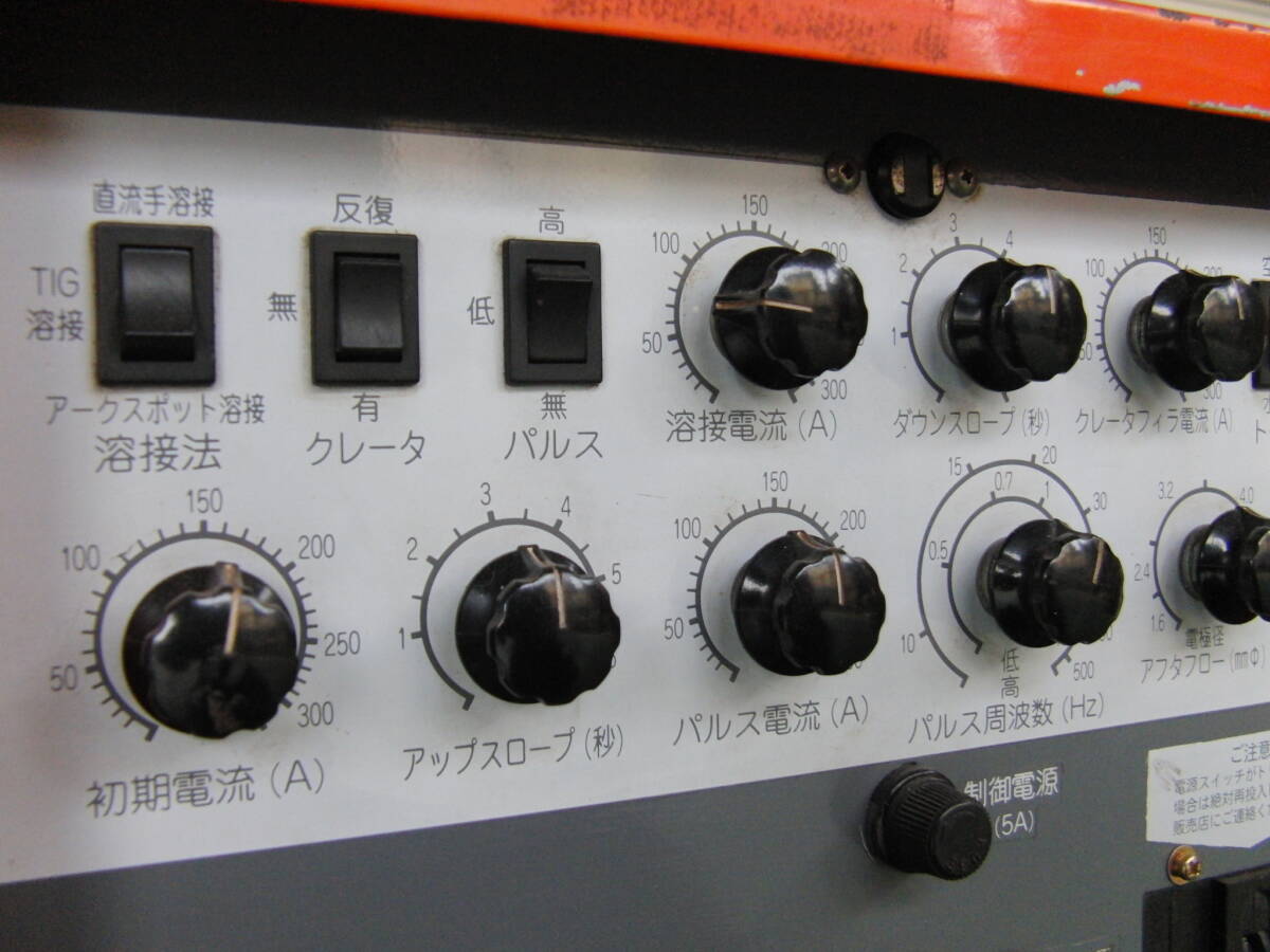【柏市より】ダイヘン　TIG溶接直流用電源　VRTP-300　インバーターアルゴ　格安売切り！全国発送可能！_画像4