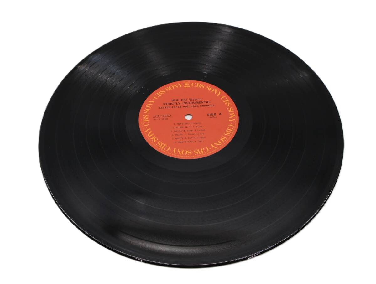 ★中2089 帯付 FLATT & SCRUGGS フラット&スクラッグス/インストルメンタル・ウィズ・ドック・ワトソン レコード LP アナログ盤 32509081_画像3