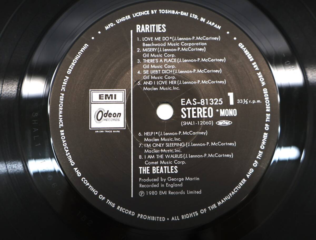★中2092 The Beatles ビートルズ/RARITIES VOL.2 レアリティーズ Vol.2 レコード LP LP盤 アナログ盤 コレクター放出品 同梱可 32509081_画像4