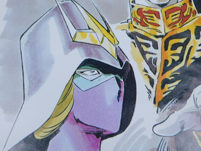 ★小1264 当時物 ポスター 機動戦士ガンダム ジオン公国軍 デギンザビ ドズルザビ キシリアザビ ガルマザビ シャアアズナブル 12510161_画像7