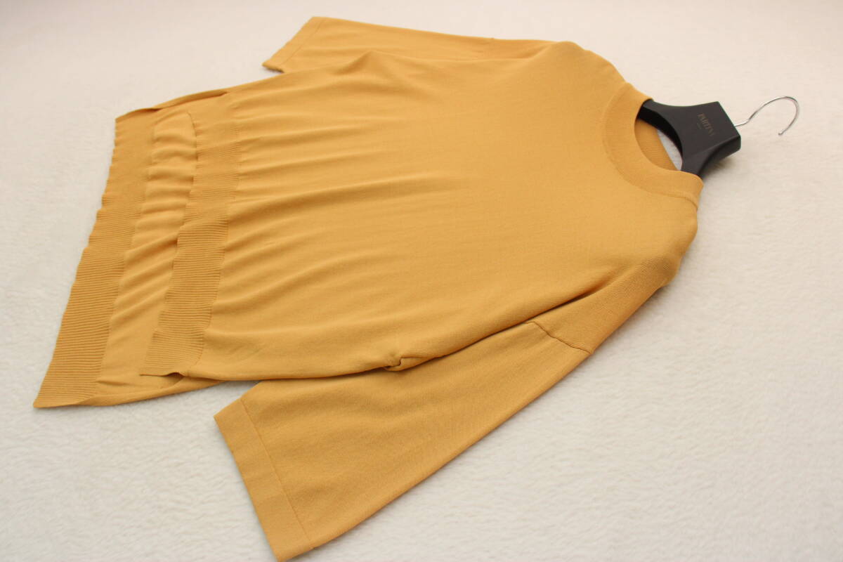 6094 新品タグ付き バックテールニットプルオーバー_画像1