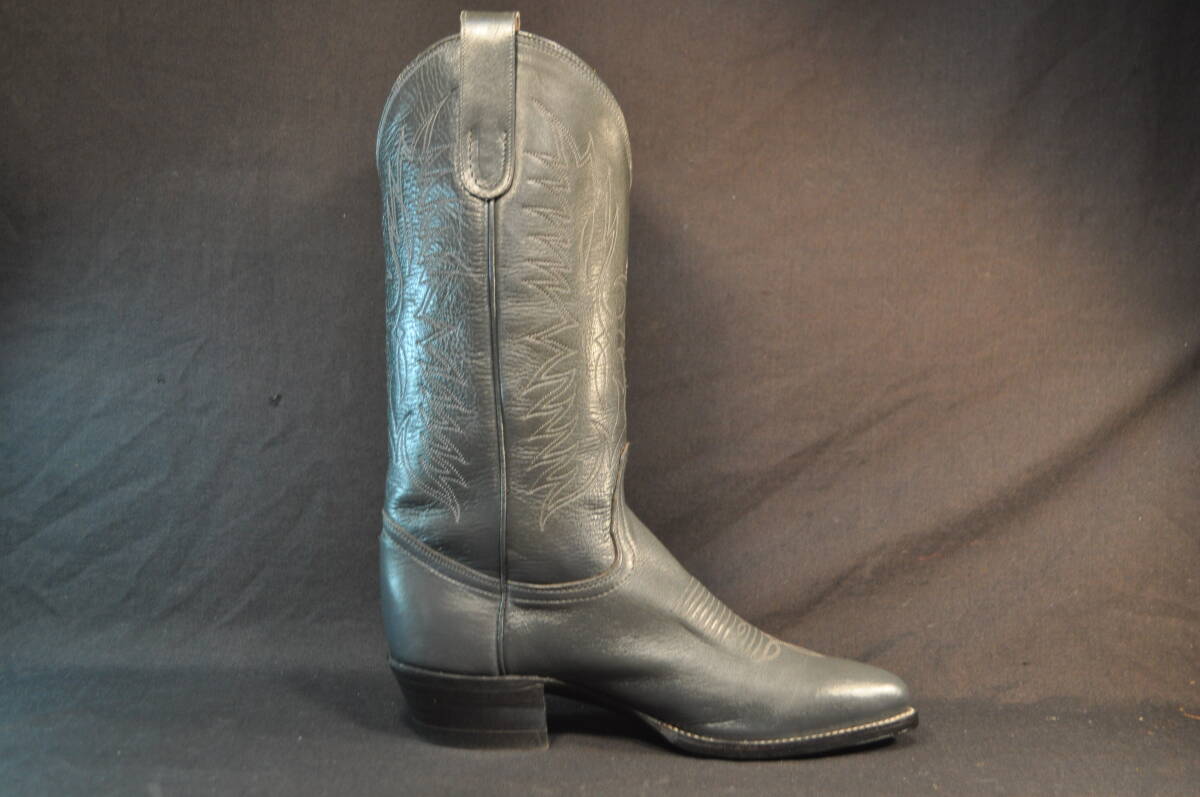 新品 デッドストック 廃盤 トニーラマ ウエスタンブーツ グレー 仔牛革 8D_画像3