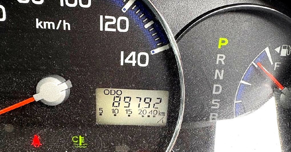 L575S ムーブコンテ X H22年式 89792km 純正 ストラット サス ショック 48510-B2491 48531-B2780 KF-VE3 CVT 2WD S10O..._画像10