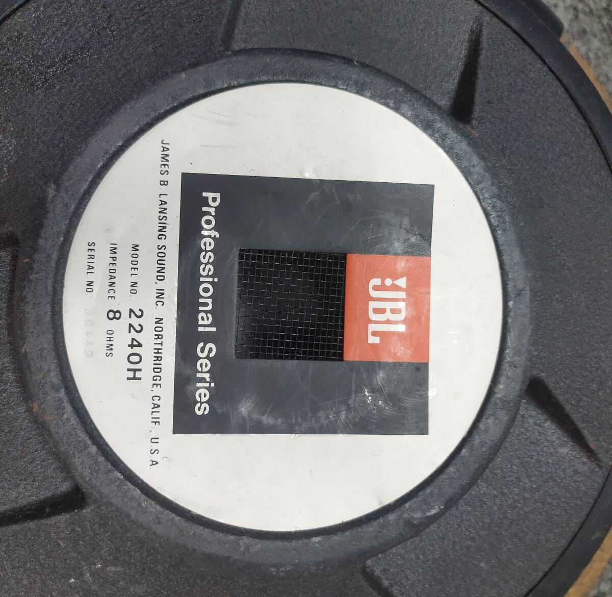 JBL 2240H ペア 動作良好_画像6