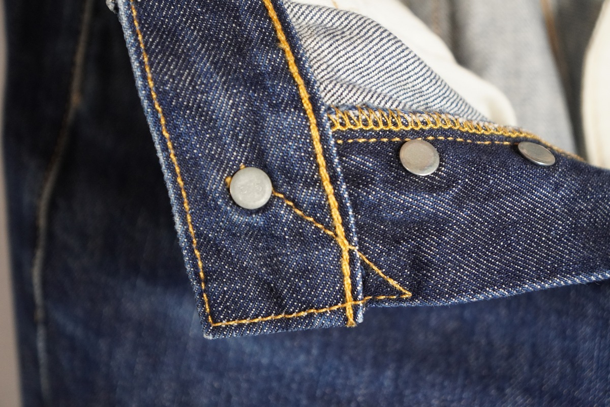 美品 Levis Vintage Clothing リーバイス ヴィンテージ クロージング LVC 501XX 47501-0167 1947年 USA製 デニム パンツ W32 L32 紺503P♪_画像7