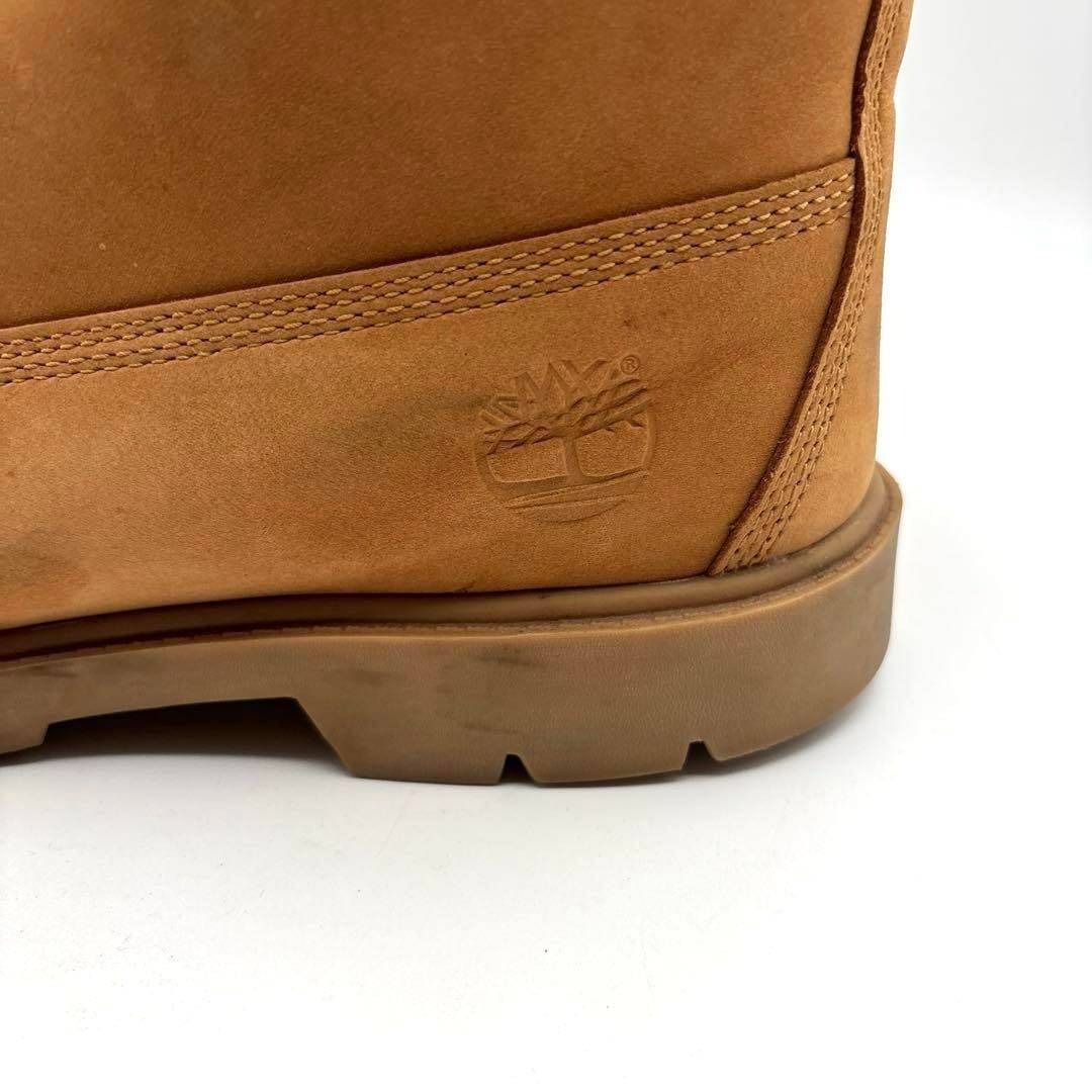 Timberland 6インチベーシックブーツ ヌバックレザー 本革 26.5 ティンバーランド イエローブーツ_画像4