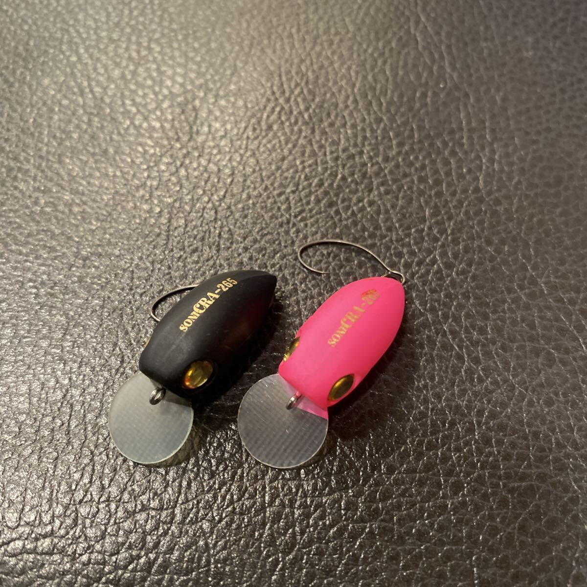 ウォーターランド ソニクラ　265 ピンク　ブラック　 エリアトラウト　村田基氏　_画像3