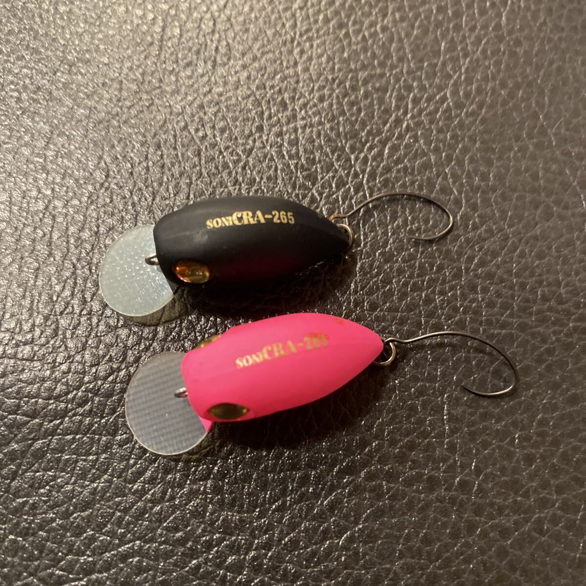 ウォーターランド ソニクラ　265 ピンク　ブラック　 エリアトラウト　村田基氏　_画像5