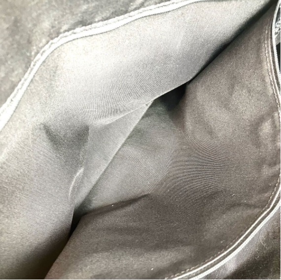 【極美品 希少】BALLY バリー トートバッグ ショルダー 肩掛け Bロゴ トレスポ A4可 大容量 キャンバス レザー メンズ ビジネス ブラック_画像10