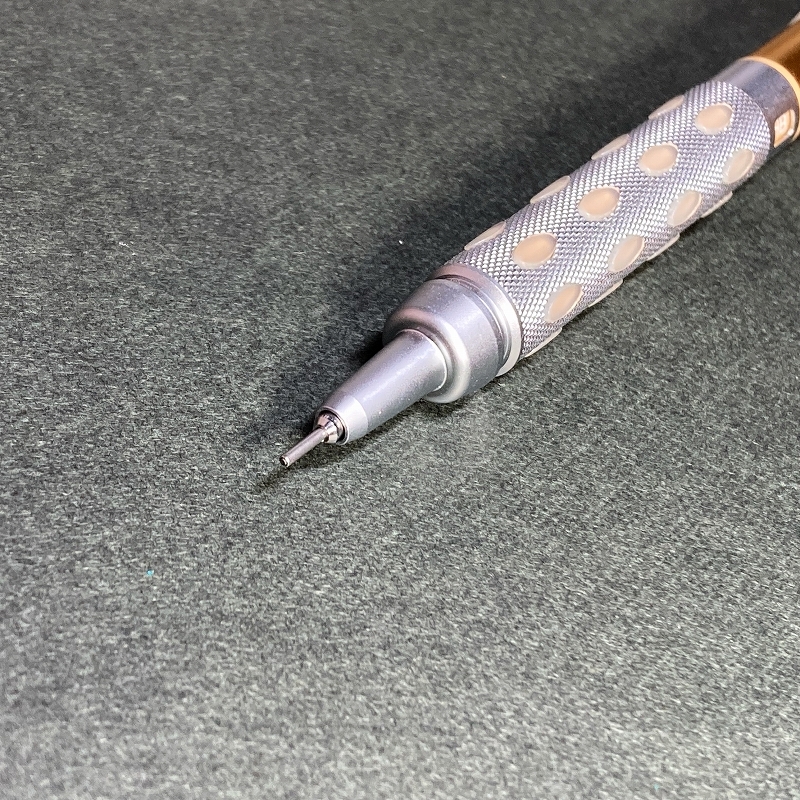 送料無料☆未使用☆せとうち文具限定カラー ぺんてる グラフギア1000 チタンゴールド シャープペンシル/シャーペン ステーショナリー★4Pen_画像3