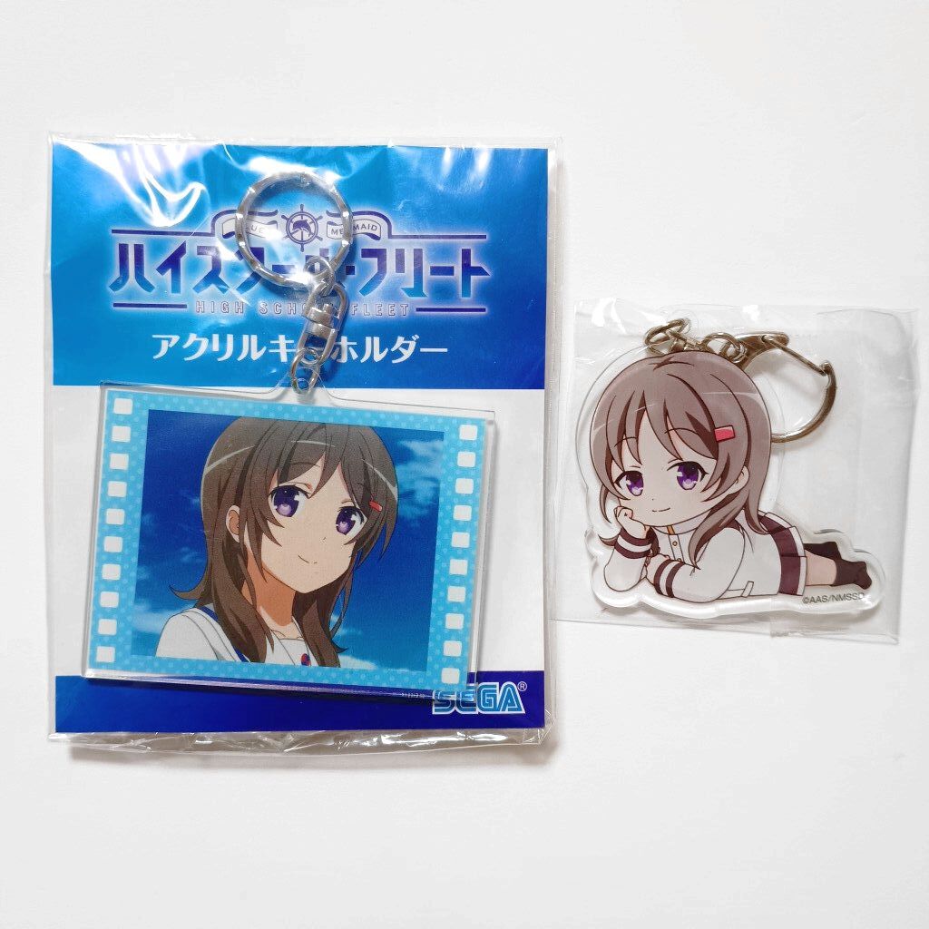 ハイスクール・フリート■知名もえか■ごろりんアクリルキーホルダー 名場面アクリルキーホルダー アクキー SEGA セガ はいふり_画像1