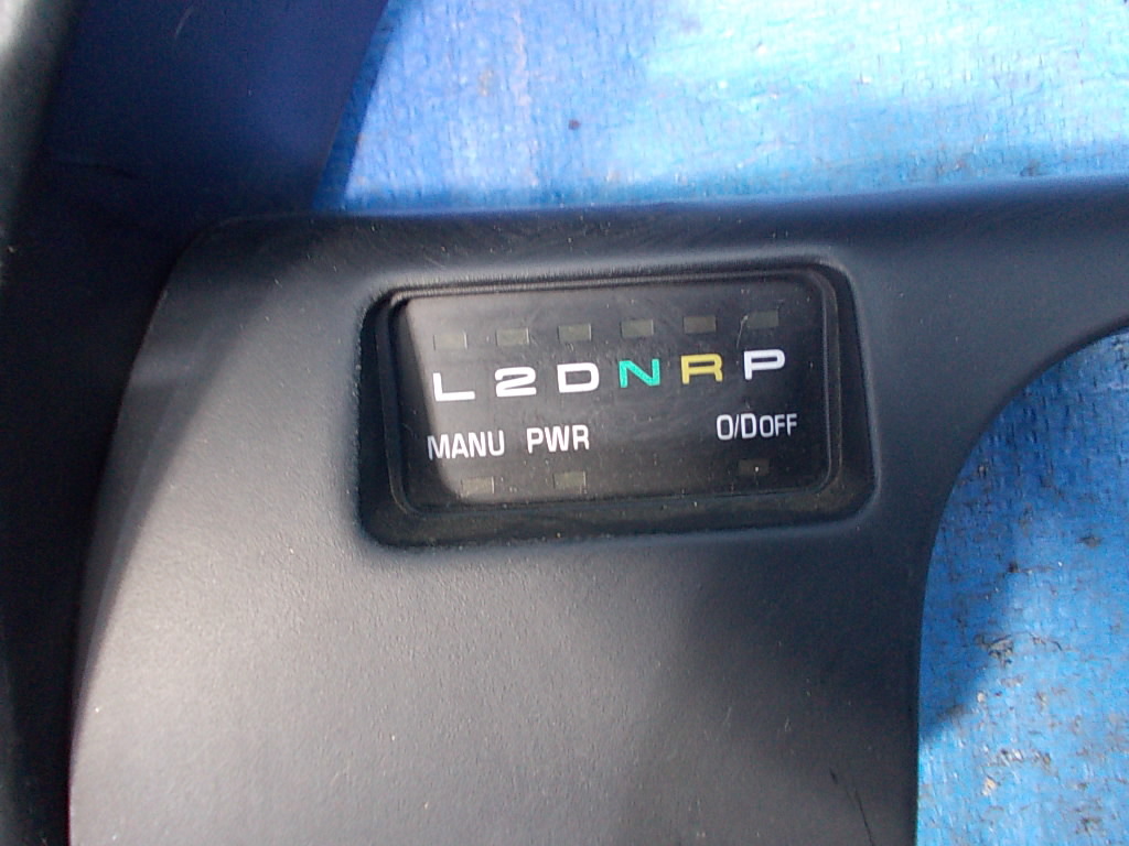 ST182/ST183/ST183C/ST185/ST185H/セリカ 4WS コンバーチブル メーターパネル 現物品番55411-20600の画像5