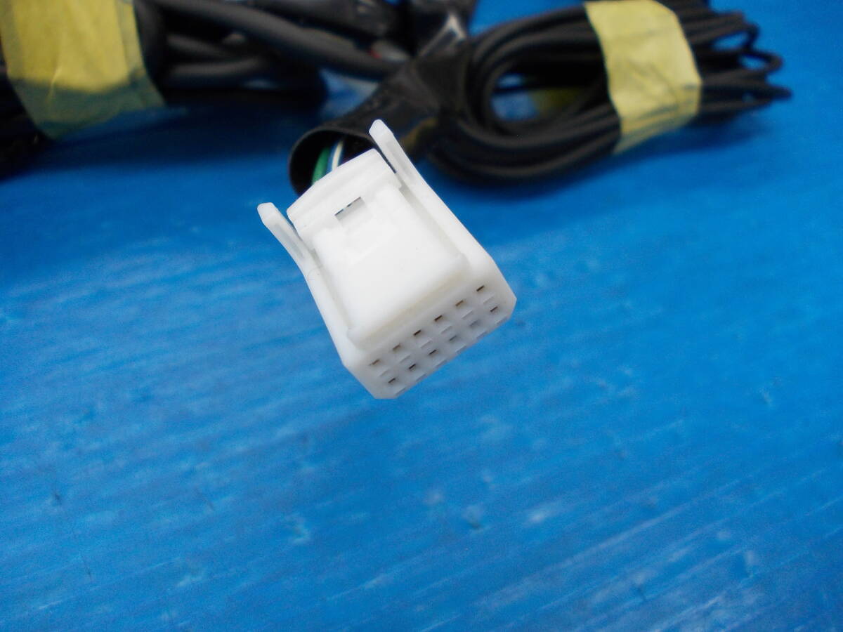 作動確認済■TOYOTA純正（08686-00350）　新セキュリティ対応　ビルドイン　ナビ連動配線付き　12V■複数落札時送料割引有_画像6