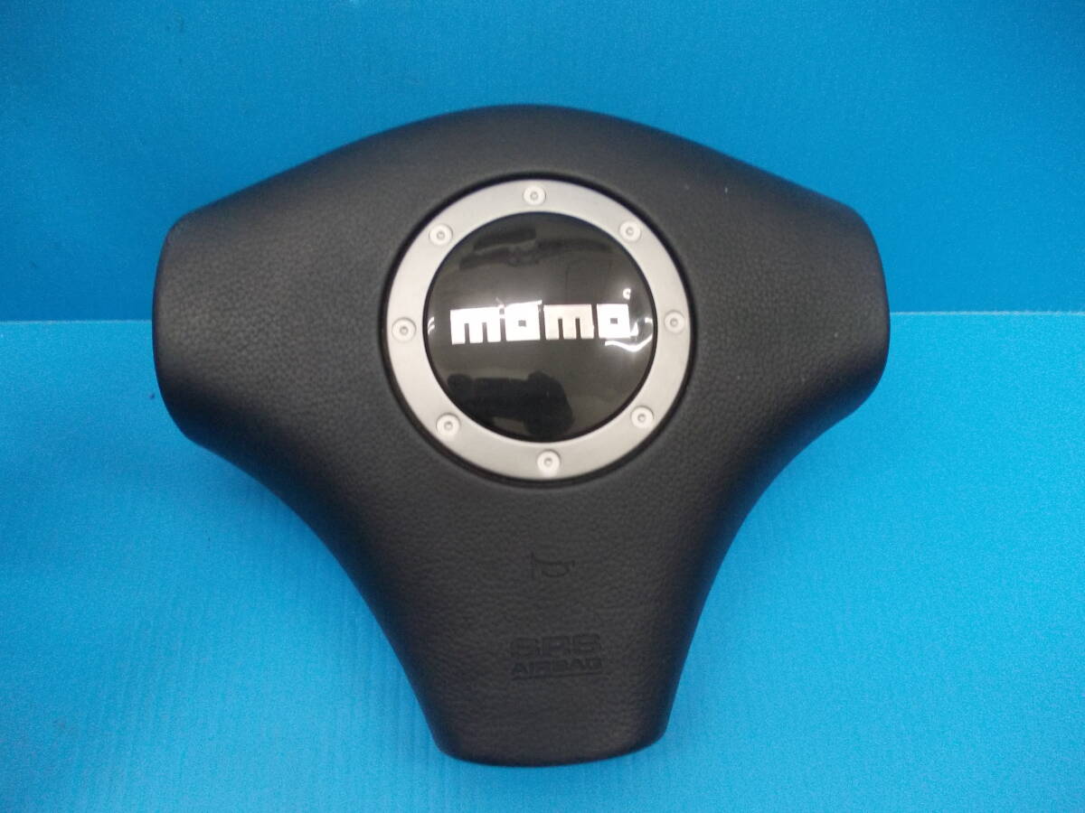 ■中古■L650S/ミラ・ジーノ　ダイハツ純正　MOMO/モモ　木目/ウッド　レザーハンドル/ステアリングホール　シフトノブ付き_画像2
