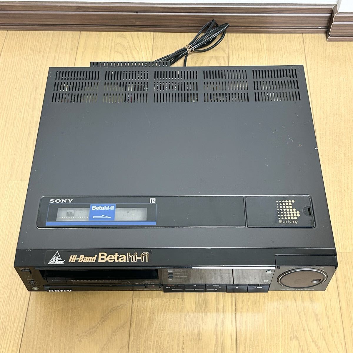 SONY　ソニー　SL-HF900MK II　ベータビデオデッキ　Betamax_画像2