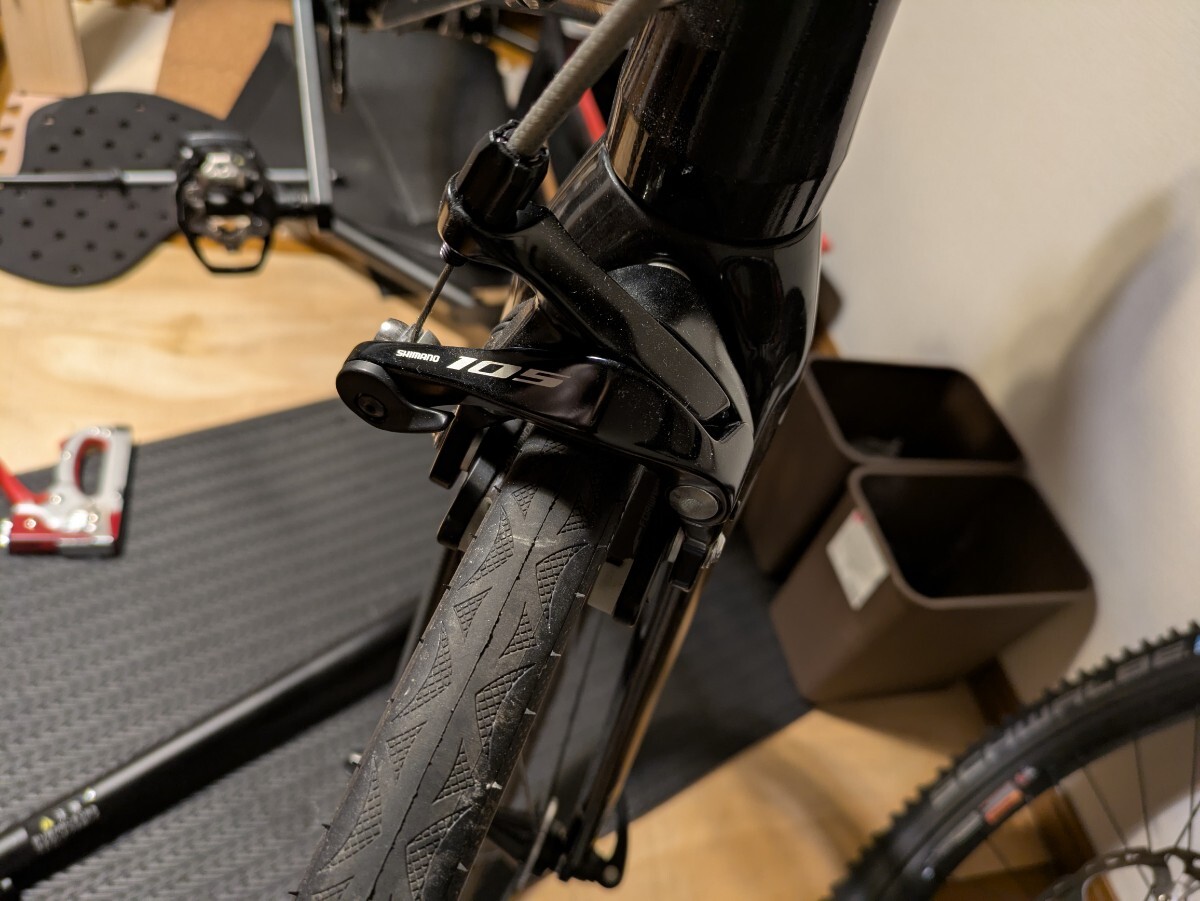 ロードバイク ANCHOR RFA5 480mm 5800系105 11速 整備済み_画像9