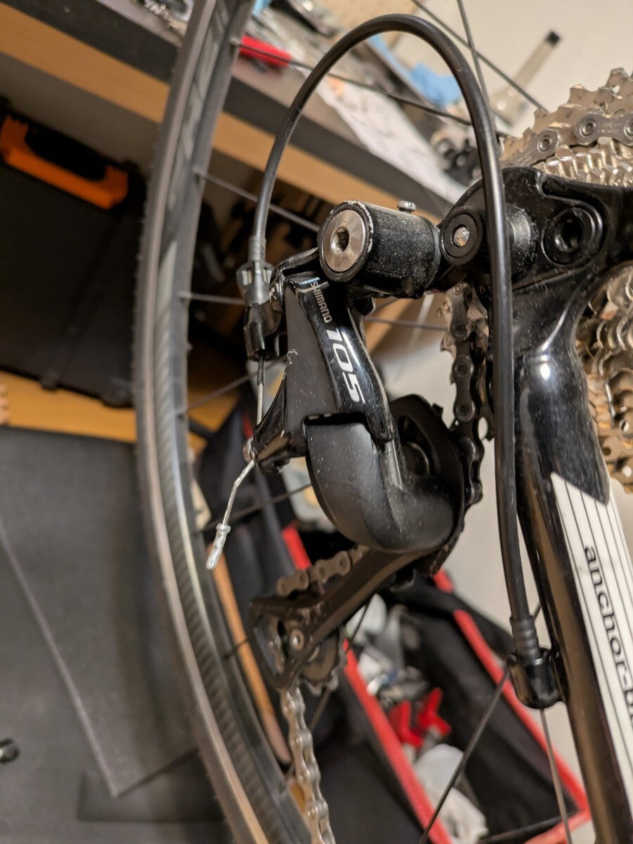 ロードバイク ANCHOR RFA5 480mm 5800系105 11速 整備済み_画像4