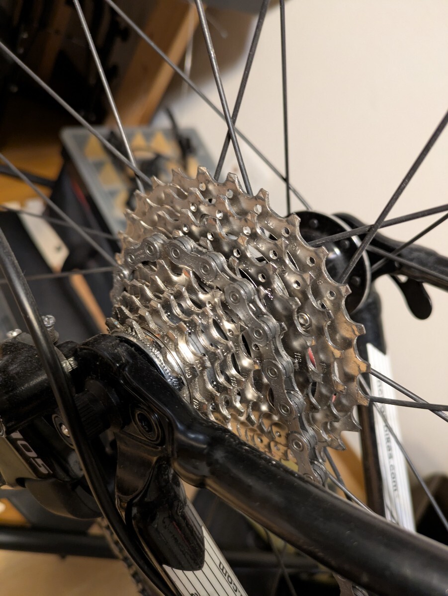 ロードバイク ANCHOR RFA5 480mm 5800系105 11速 整備済み_画像5