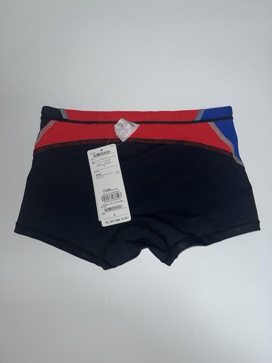 MIZUNO ミズノ 競泳水着 練習用水着 ボックス水着 ブラック_画像4