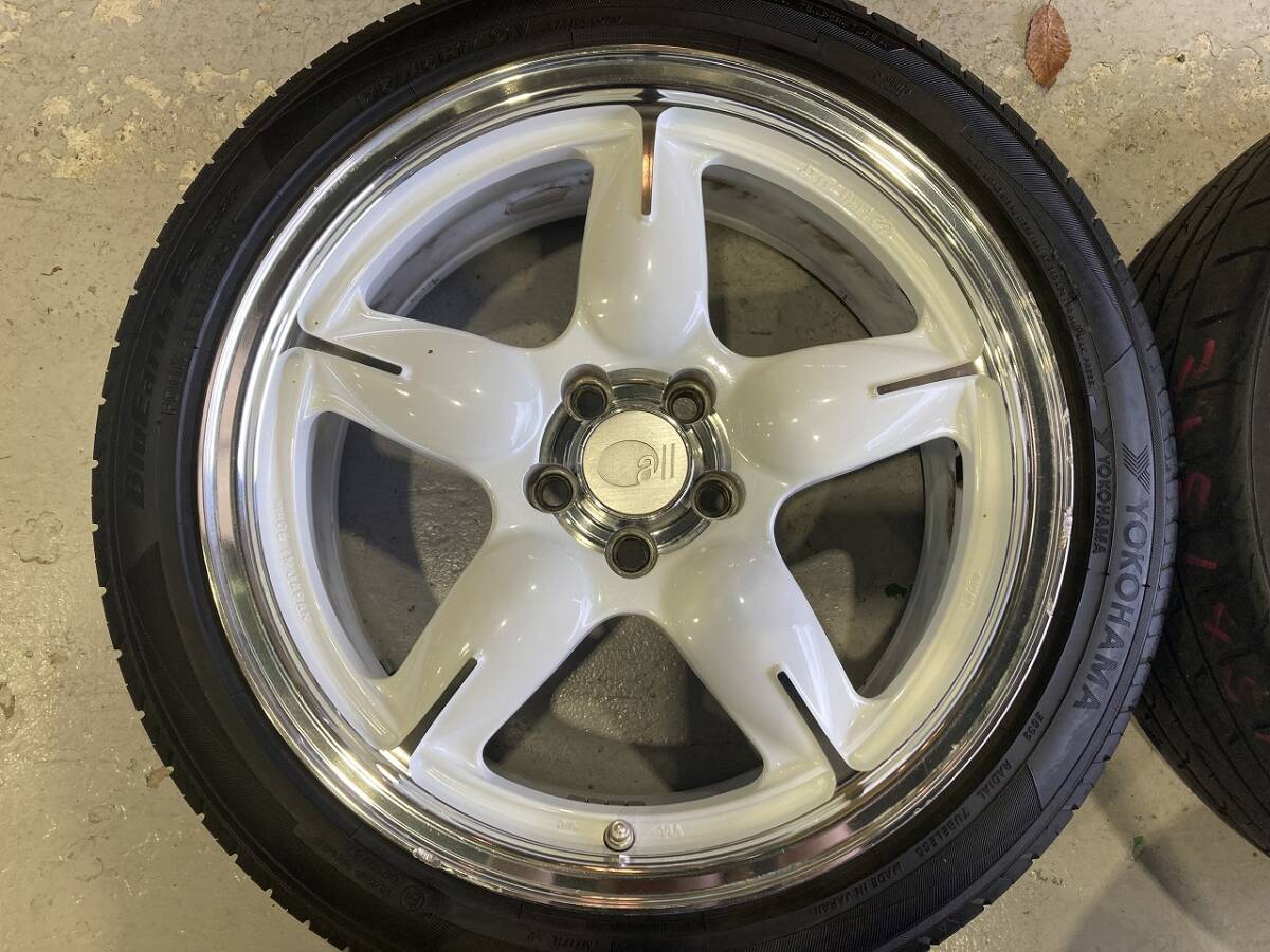 軽量 エンケイ 17インチ 5H100 7.5J +35　215/45R17 ENKEI プリウス ビートル ポロ アウディ A1 _画像5